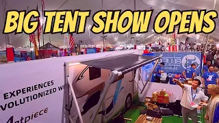 Quartzsite 2024 Big Tent Show Opening Day