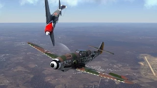 war thunder Bf109-K4 vs La7