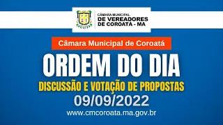 ORDEM DO DIA: DISCUSSÃO E VOTAÇÃO DE PROPOSTAS