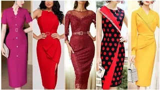 40+ VERY Useful Slim Smart Bodycon Dresses Outfit Ideas For Girls New Collection 2024