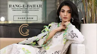 Charizma Rang-e- Bahar Vol-2 | Charizma unstitched printed embroidered lawn collection 2024