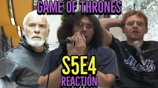 DARTH BARRISTAN?! | Game of Thrones S5E4 | Sons of the Harpy | REACTION
