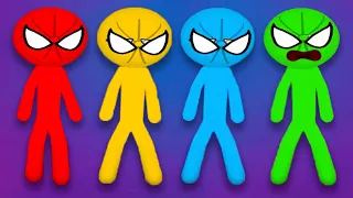 THE SPIDER MAN MINI GAMES TOURNAMENT Gameplay Walkthrough STICKMAN PARTY Android Game