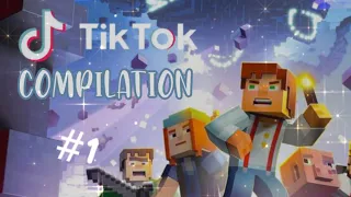 Minecraft Story Mode [Tiktok Compilation] #1 | •Lükas-Sîmp•