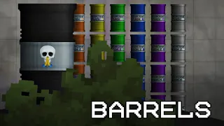 I made the BARRELS!