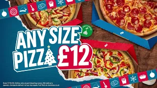 Festive Week - Any Size Pizza for £12 - 23C6