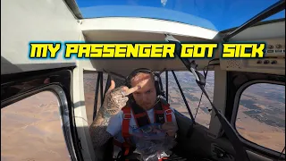 I Took A Tik-Toker On An Aerobatic Flight! Passenger Gets Sick#alexandkellz#gforcereaction