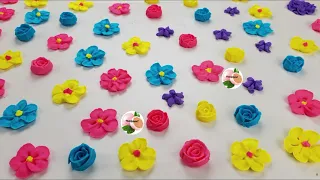 GLASE REAL y te enseño hacer Flores/ROYAL ICING