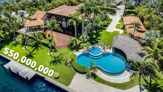 $50,000,000 Resort Style MEGA Mansion in Miami Beach, FL