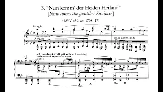 Bach-Busoni - Nun komm' der Heiden Heiland (Nelson Freire, piano)
