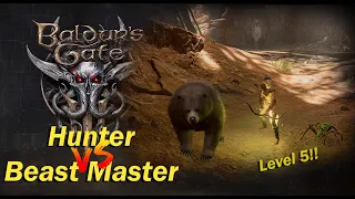 Baldur's Gate 3 - Hunter vs Beast Master - Ranger Class Guide until Level 5