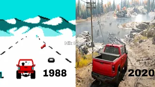 🔥Evolution of Offroad Games 1988-2020| MudRunner, Spintires, Snowrunner| How Games changed