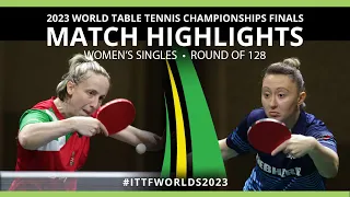Sofia Polcanova vs Dora Madarasz | WS R128 | 2023 ITTF World Table Tennis Championships Finals