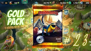 Opening A Gold Pack! Dragons: Rise Of Berk (Ep.23)