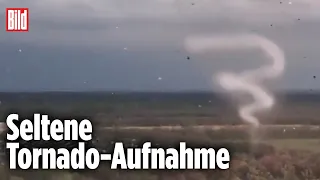 Spektakuläre Drohnenaufnahmen: Tornado verwüstet US-Kleinstadt