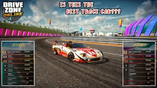 Which is the best car for track Race in Drive Zone Online? | F40 vs Bugatti vs F90 vs Pagani