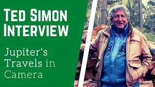 Ted Simon and his new book, Jupiter's Travels in Camera