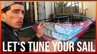 Sail Tuning: GO FASTER WITH MORE CONTROL | Windsurfing Technique