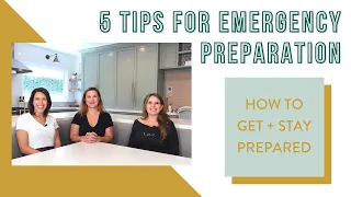 5 Tips For Emergency Preparedness