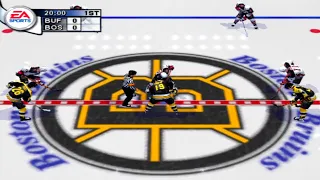 NHL 2004 Gameplay Boston Bruins vs Buffalo Sabres