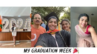 My Graduation week | Opening Party and Grad Walk #graduation #teluguvlogs #msinusa