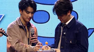 Ohm and Nanon Eats KwekKwek and Says Charot - Ohm and Nanon's 1st Fan Meet in Manila 2023 - Part 5/6