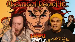 "Yujiro Hanma is terrifying! & Baki's mothers is twisted!" Baki the Grappler Episode 8 Reaction