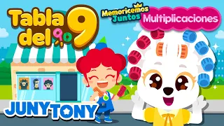 ¡Cantemos la Tabla del 9! Canción Divertida y Pegadiza para Aprender Multiplicaciones