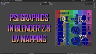 How to make PS1-Esque graphics with Blender 2.8 (UV mapping)