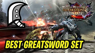 MHGU  Best Greatsword Set CritDraw Build!