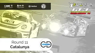 Round 11 - Catalunya - Evolution Sim Racing GT3 Championship, Season 4