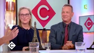 Meryl Streep et Tom Hanks, plus grands acteurs du monde - C à Vous - 15/01/2018