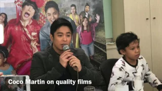 Coco Martin on quality film