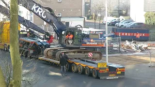 Sloop Ontmoetingskerk: grote sloopwagen komt aan