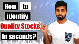 How to shortlist quality stocks in 2 minutes | Screener | English