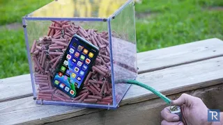 iphone 11 pro vs 1000 fire crackers 😱 | crazy experiment |must watch⚠️