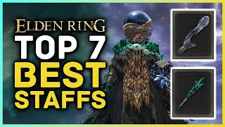 Best Staffs For MAGIC & SORCERY BUILDS - Intelligence, Faith & Arcane Weapons! - Elden Ring