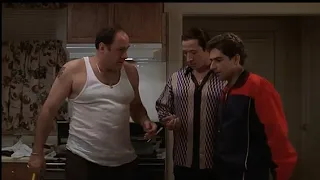 The Sopranos - Furio Giunta speaks in Italian only - no subtitles