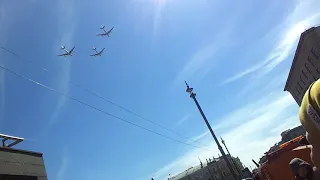 Авиация, пролёт на парад 9 мая 2018 / Victory Parade 2018 Aviation
