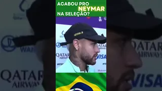 Neymar fala após eliminação do Brasil na Copa do Mundo e não garante permanência na seleção #shorts