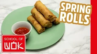 Simple and Tasty Pork Spring Rolls Recipe