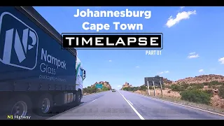 Through Back in TIMELAPSE - Johannesburg to Cape Town - Part 01 of 02, SOUTH AFRICA