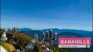 Beautiful Viet Nam | The Golden Bridge - Ba Na Hills - Da Nang | Flycam 4k
