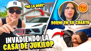 ME MUDE A LA CASA DE JUKILOP POR 24 hrs 😱 KIMA y JUANITO ME CORREN 😭 Cesar Pantoja 🔥