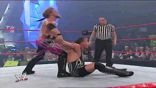 Rob Van Dam vs The Big Show vs Chris Jericho vs Jeff Hardy Monday Night Raw 9 Sept 2002