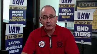 UAW President Shawn Fain Livestream Update 9/13/23