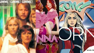 Gimmie, Gimme, Gimme X Hung Up X Torn (Perfect transition) ABBA, Ava Max, Madonna