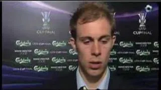 Rangers FC Steven Whittaker interview after 2008 UEFA Final