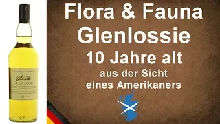 Flora & Fauna Glenlossie 10 Jahre alt Single Malt Scotch Whisky Verkostung #1106 von WhiskyJason