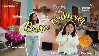 AESTHETIC ROOM MAKEOVER + TOUR 2024 🍃cute, pinterest inspired ⋆𐙚₊˚simple, affordable & cozy🧸